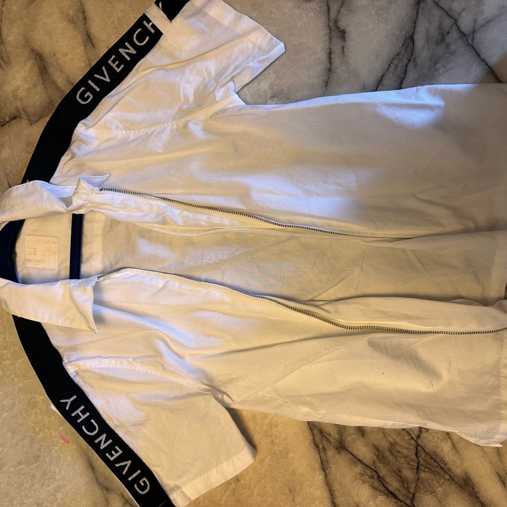 Givenchy White Casual Button Down Shirt